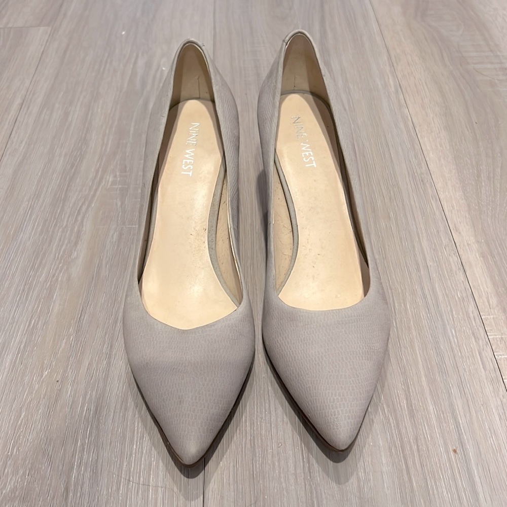 Nine West Beige Heels